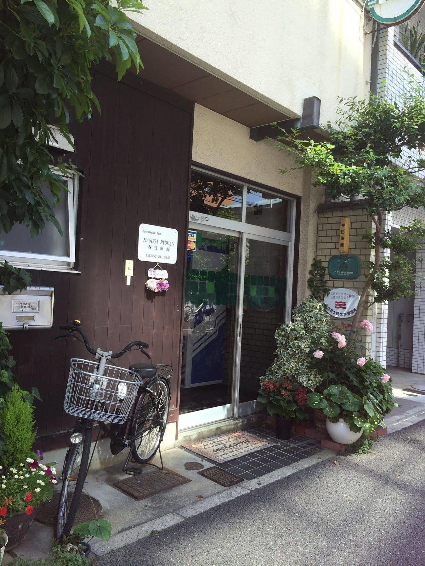 Kasuga Ryokan Hiroshima Exterior foto